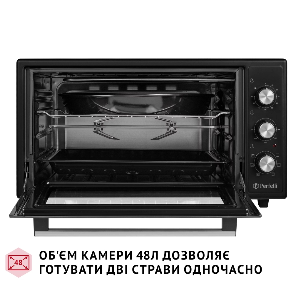 Електропіч Perfelli SIERRA 48 BLACK