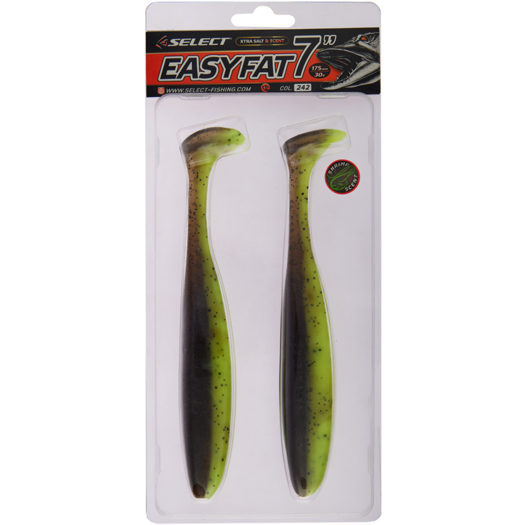 Силікон рибальський Select Easy Fat 7" 242 (2 шт/уп) (1870.72.17)