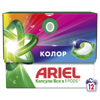 Capsules for washing Ariel Pods All-in-1 Color For color 12 pcs. (8700216766197)