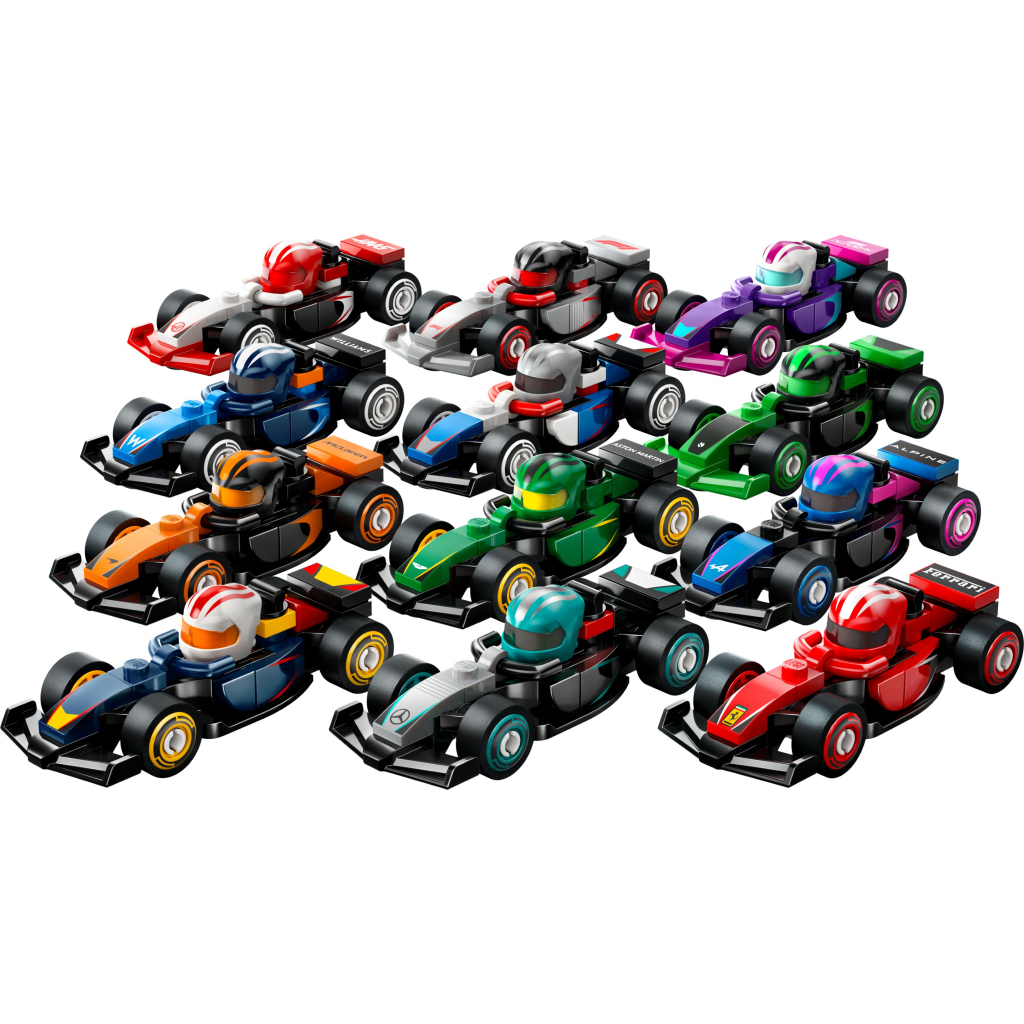 Конструктор LEGO Minifigures Колекційні автомобілі для перегонів F1 (71049) Конструктор LEGO Minifigures Колекційні автомобілі для перегонів F1 (71049)