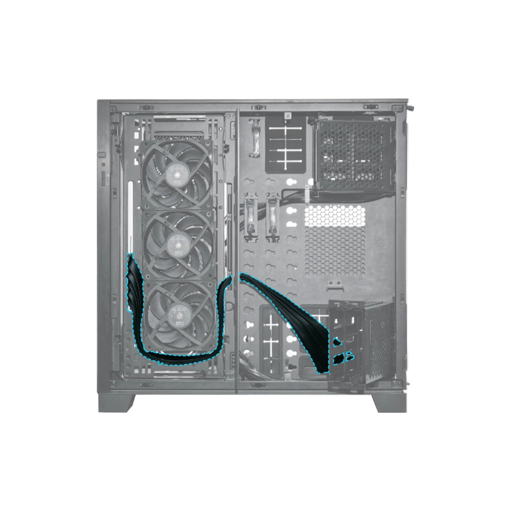 Райзер NZXT PCIe 4.0 RISER CABLE Black 900mm (G89.PW-PCIV-4-90X)