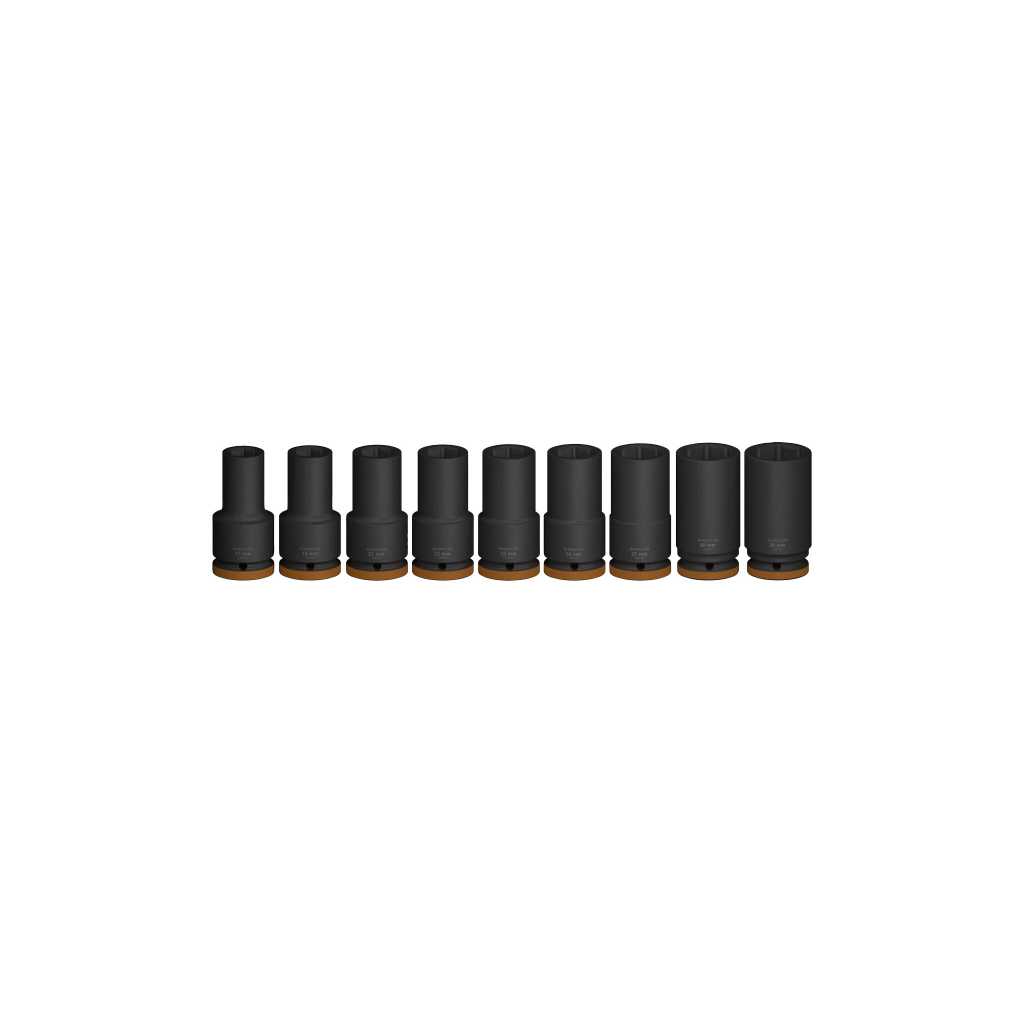 Набір головок Bosch Professional ударних торцевих Deep 9шт, 3/4" (2.608.003.042)
