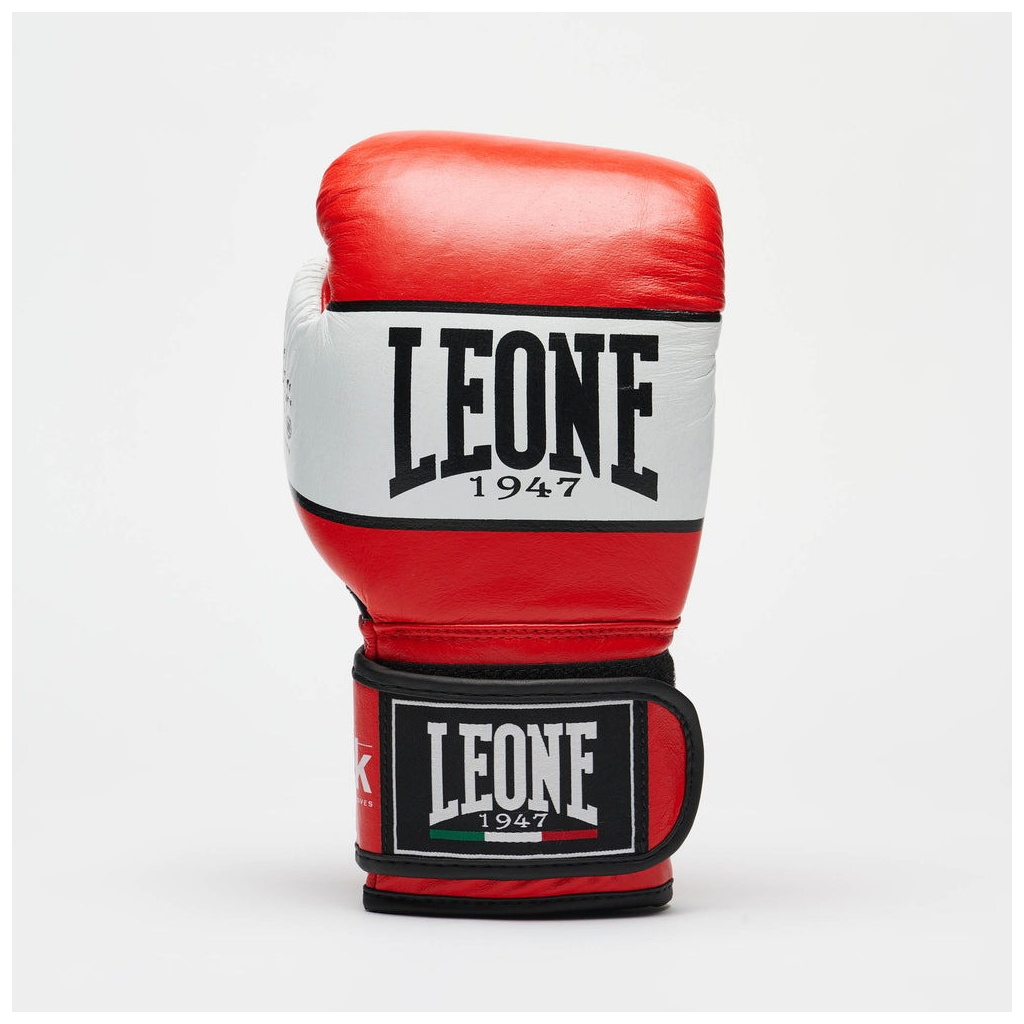 Боксерські рукавички Leone GN047 Shock Red 12 унцій (GN047_Red_12oz)