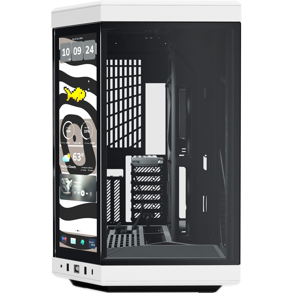 Корпус Hyte Y70 Touch Infinite Black-White (CS-HYTE-Y70TTI-WB) Корпус Hyte Y70 Touch Infinite Black-White (CS-HYTE-Y70TTI-WB)