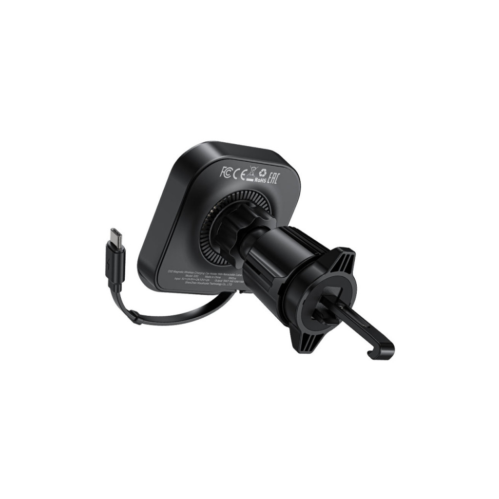 Універсальний автотримач Acefast D32 Magnetic wireless charging (6974316283225)