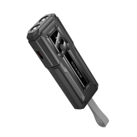 Батарея універсальна BOROFONE 10000mAh BJ54 Graceful 22.5W PD/20W flashlight Black (6941991111617)