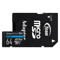 Memory card Team 64GB microSDXC class 10 UHS-I U3 V30 A1 Elite (TEAUSDX64GIV30A103)