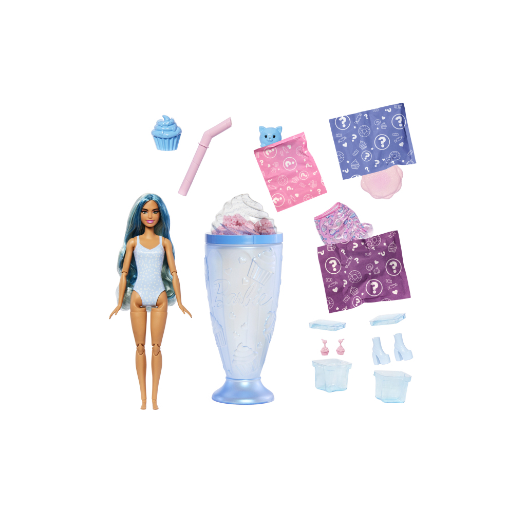 Лялька Barbie Pop Reveal Улюблені солодощі Блакитний мілкшейк (JFY61) Лялька Barbie Pop Reveal Улюблені солодощі Блакитний мілкшейк (JFY61)