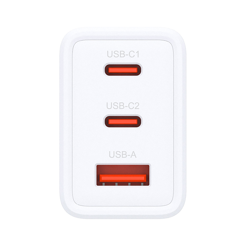 Зарядний пристрій D-Link 2xUSB-C + 1xUSB-A 65W GaN white (DCP-651) Зарядний пристрій D-Link 2xUSB-C + 1xUSB-A 65W GaN white (DCP-651)