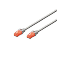 Патч-корд 10м, UTP, cat.6, CCA, AWG 26/7, PVC, grey Digitus (DK-1612-100)