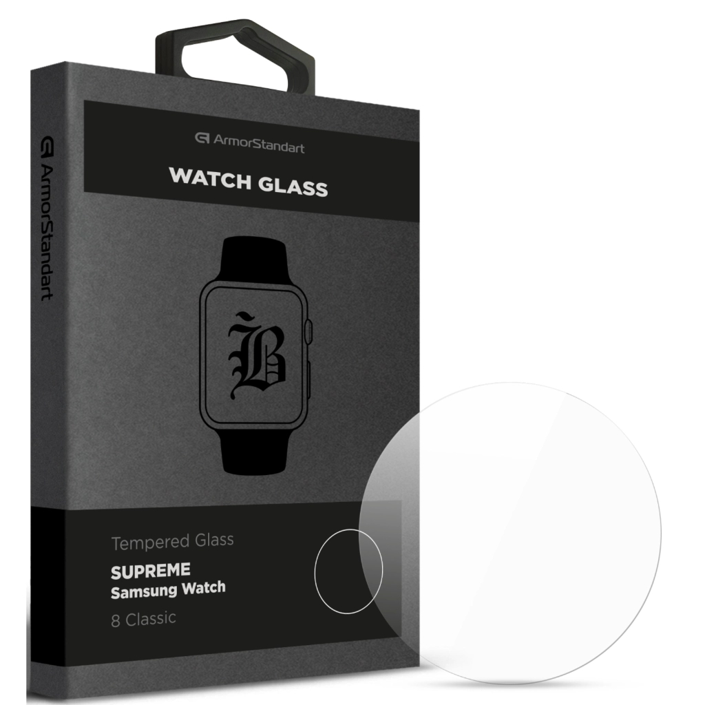 Скло захисне Armorstandart Supreme Black Icon Samsung Watch 8 Classic (ARM88140) Скло захисне Armorstandart Supreme Black Icon Samsung Watch 8 Classic (ARM88140)
