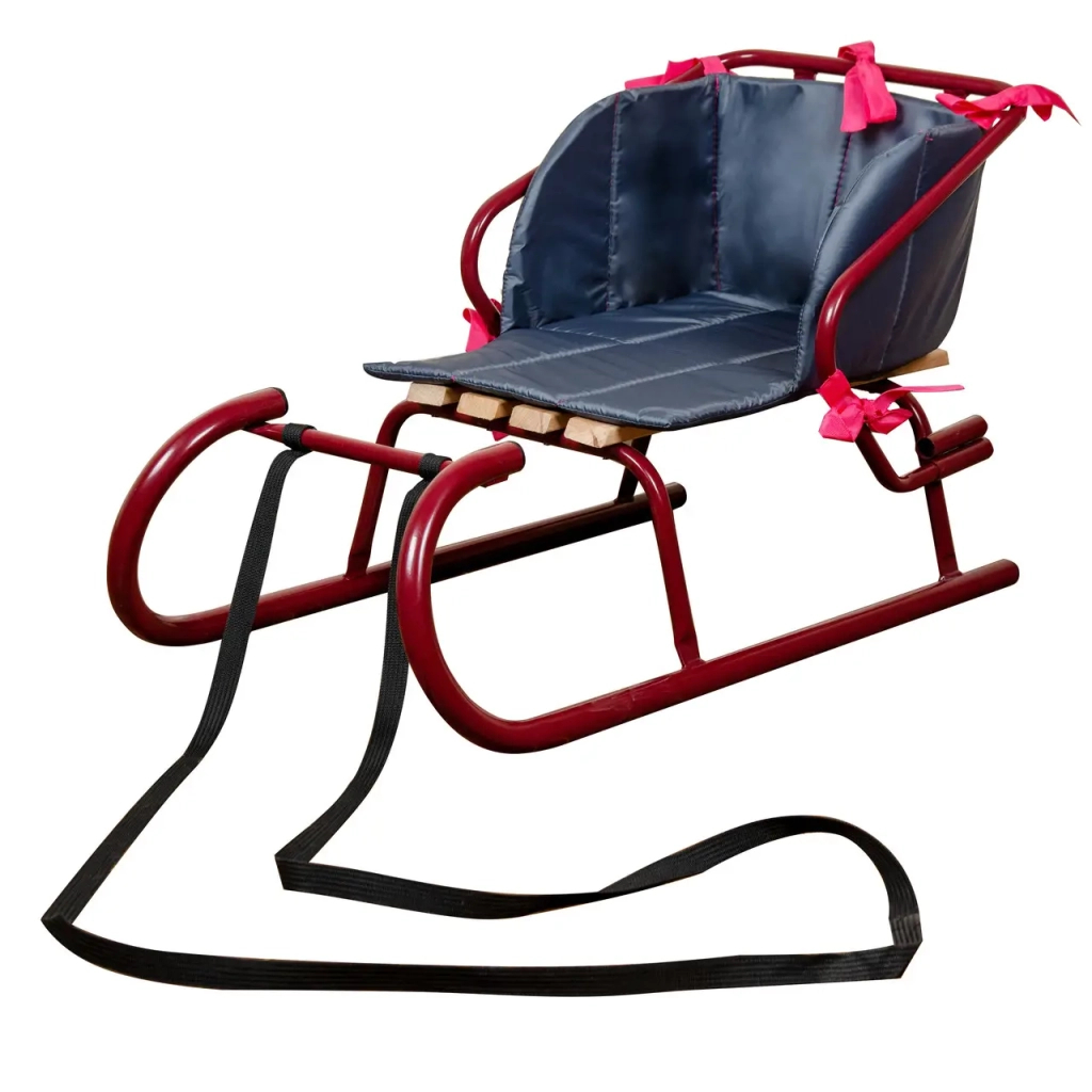 Матрацик в санки Snower сірий з рожевим (4820211101626) Матрацик в санки Snower сірий з рожевим (4820211101626)