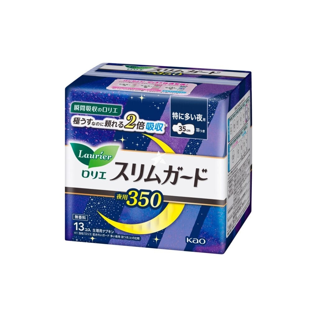Гігієнічні прокладки Kao Laurier Special Extra Heavy Night Use Slim 13 шт (4901301264992)