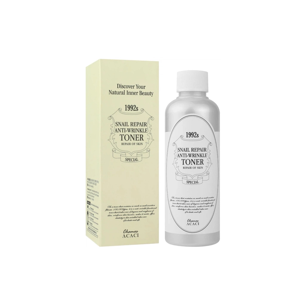 Тонік для обличчя Chamos Acaci Snail Repair Anti-Wrinkle Toner 200 мл (8809639615416)