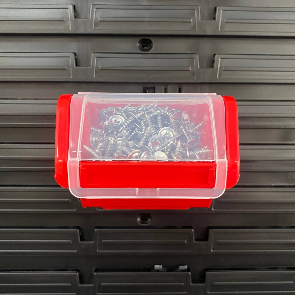 Ящик для інструментів Kistenberg ємність з кришкою, червоний, 195*120*90, TRUCK PLUS, KTR20F-3020 (KTR20F-3020)