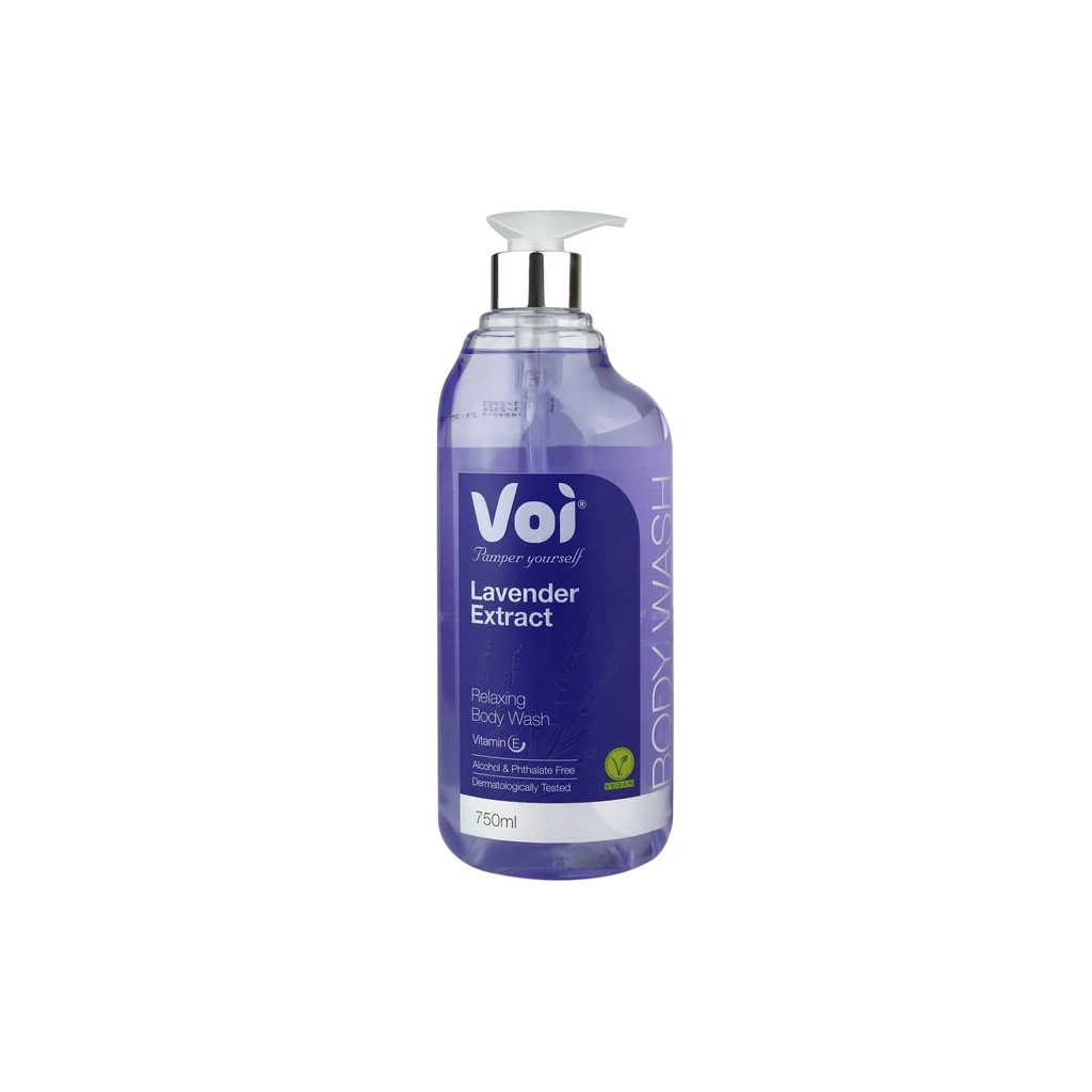 Гель для душу Voi Pamper Yourself Lavender Extract Relaxing Body Wash 750 мл (8681608223521)