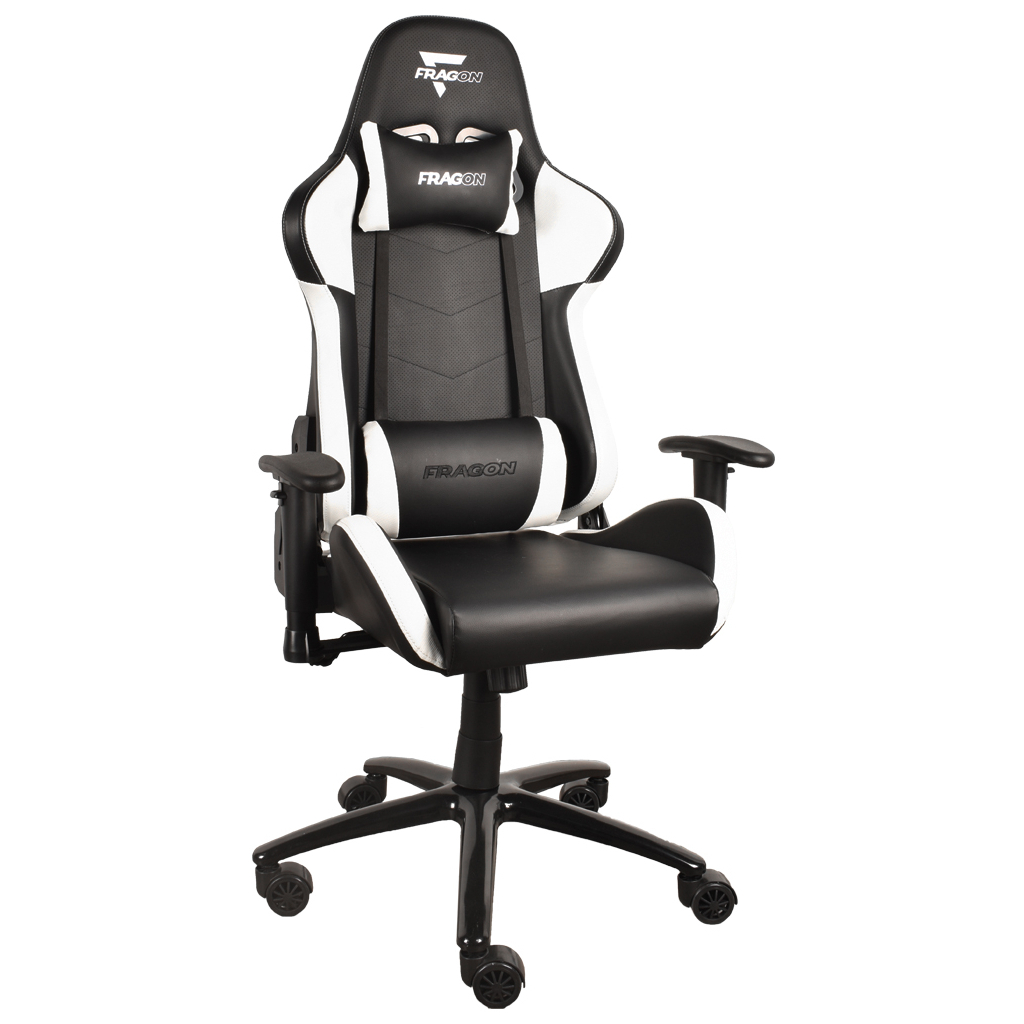 Крісло ігрове FragON 2X Series White/Black (FRGN_2X_R2_WHITE)