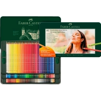 Colored pencils Faber-Castell POLYCHROMOS 102 colors in a metal box (210061) (33048)