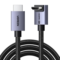 Кабель мультимедійний HDMI M to HDMI M 3.0m 8K60Hz 48Gbps braided black Ugreen (85242)