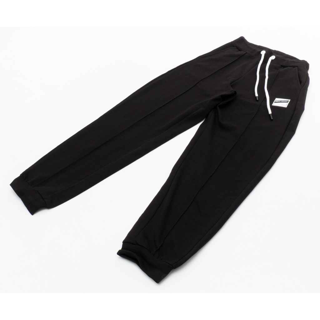 Штани дитячі A-Yugi спортивні на манжетах (7084-158G-black) Штани дитячі A-Yugi спортивні на манжетах (7084-158G-black)
