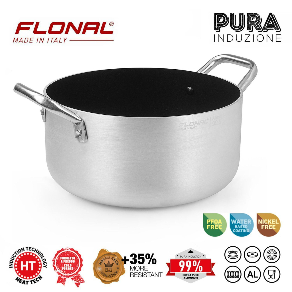 Каструля Flonal Pura Induction Professional 5,0 л (GPRC22470) (DAS303707) Каструля Flonal Pura Induction Professional 5,0 л (GPRC22470) (DAS303707)