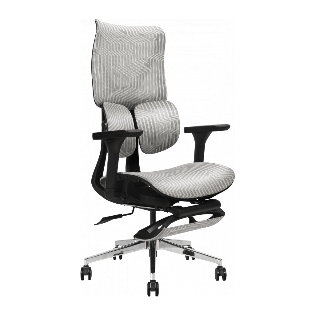 Офісне крісло GT Racer B-3002 Black/Light Gray Офісне крісло GT Racer B-3002 Black/Light Gray