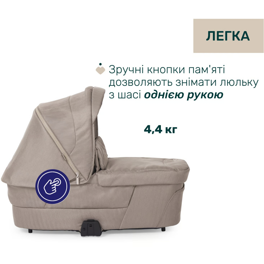 Коляска Chicco 2 в 1 Bellagio Primo Como Lake (87240.06.01)