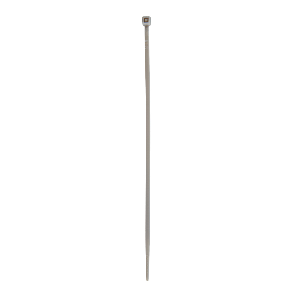 Стяжка Alloid 2.5х150мм, пластик, 100шт./уп., сірий (PC-25150G)