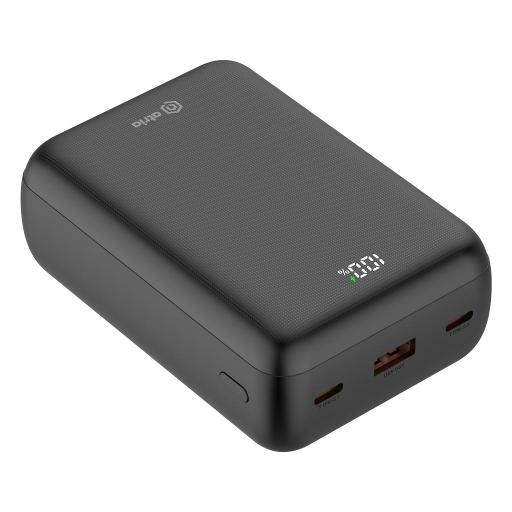 Повербанк Atria 30000mAh, PD/22.5W, QC/3.0 (WPD-P93) Повербанк Atria 30000mAh, PD/22.5W, QC/3.0 (WPD-P93)