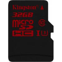 Карта пам'яті Kingston 32GB microSD Class10 UHS-I U3 (SDCA3/32GBSP)