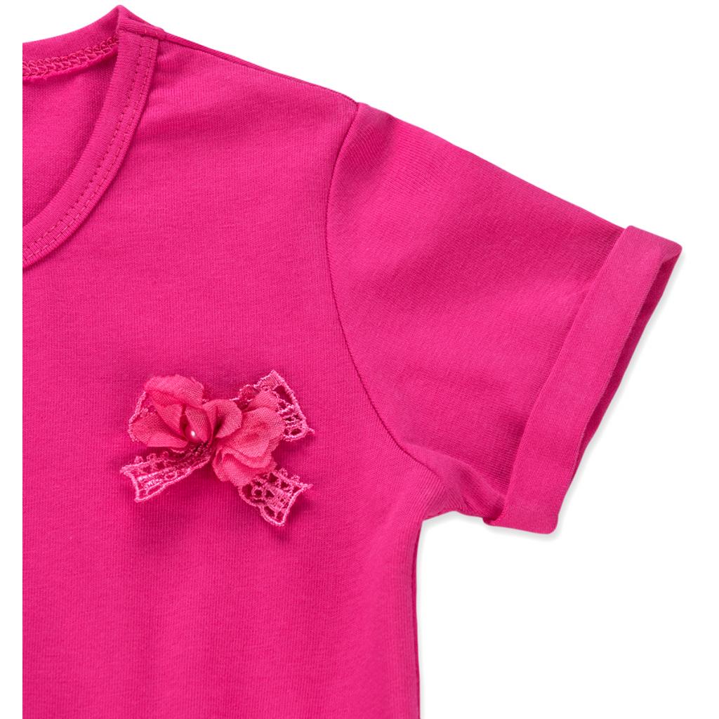 Плаття дитяче Breeze зі спідницею в смужку (8753-98G-fuchsia)