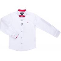 Сорочка дитяча E&H з червоним метеликом (G-233-152B-white-red)