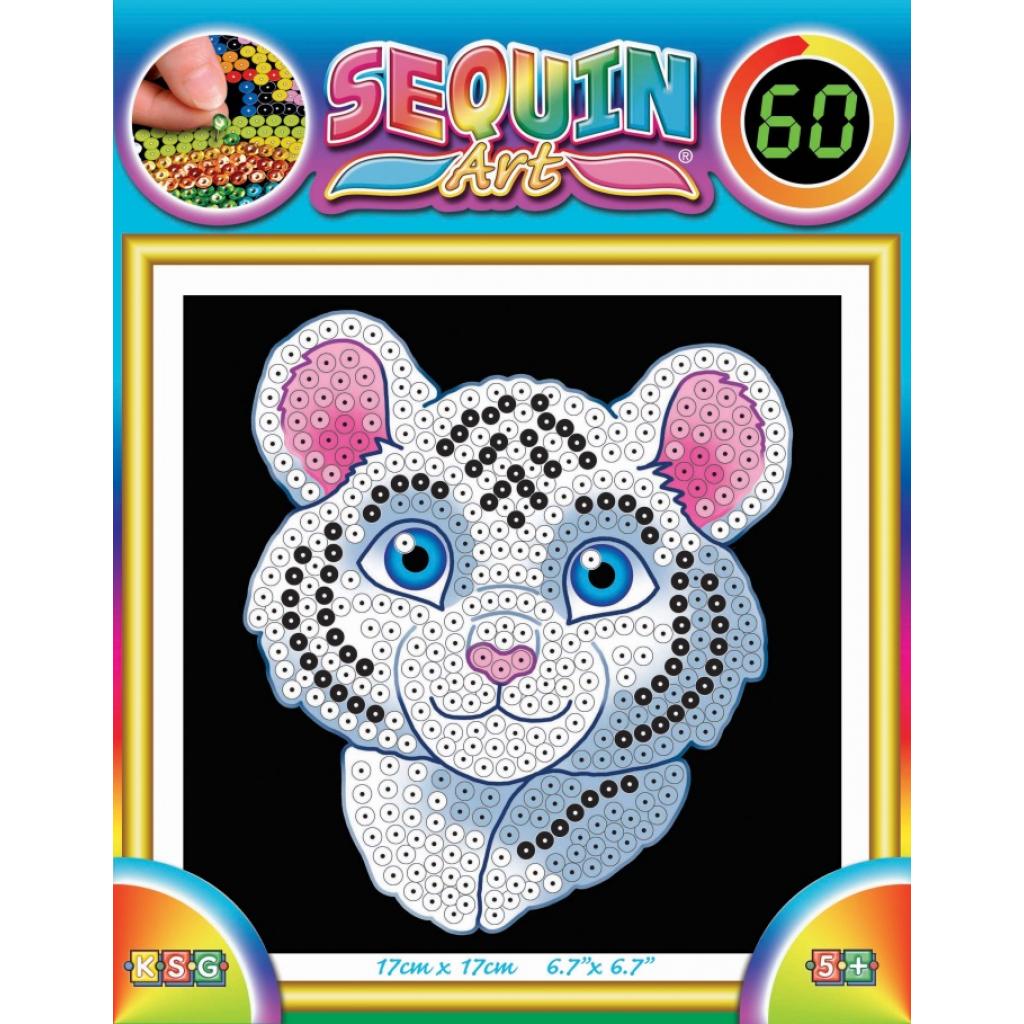 Набір для творчості Sequin Art 60 White Tiger (SA1326) Набір для творчості Sequin Art 60 White Tiger (SA1326)