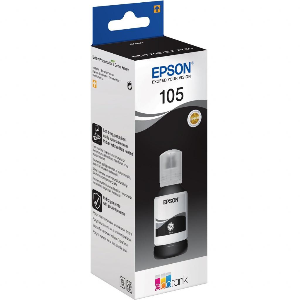 Контейнер з чорнилом Epson 105 black pigmented (C13T00Q140) Контейнер з чорнилом Epson 105 black pigmented (C13T00Q140)