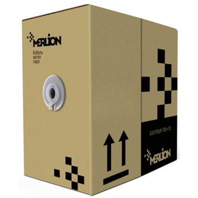 Network cable Merlion UTP 305m KPP-VP (100) 4P 24AWG, cat.5e, external [SU] (06394)