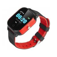 Смарт-годинник GoGPS К23 Black/red Детские телефон-часы с GPS треккером (K23BKRD)