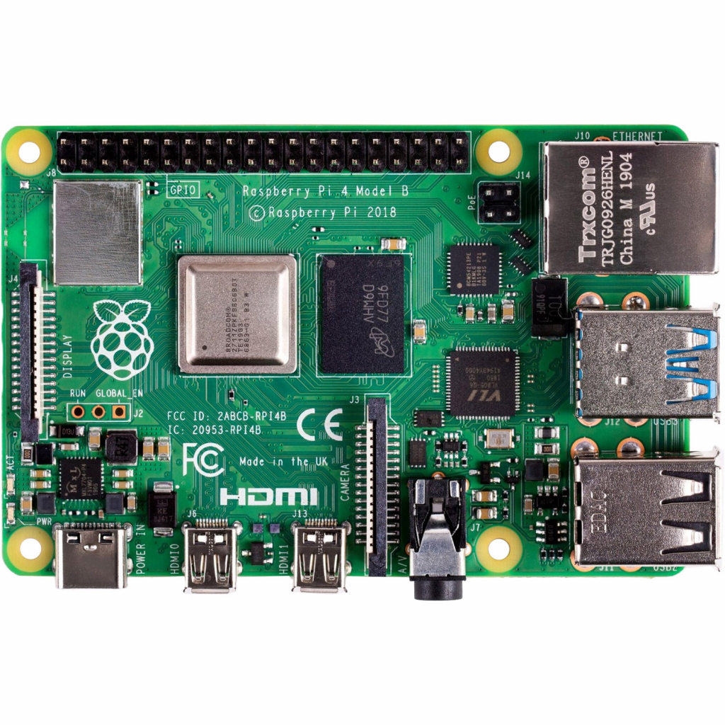 Промисловий ПК Raspberry Pi 4, Model B, 8GB (RPI4-MODBP-8GB)