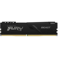 Модуль пам'яті для комп'ютера DDR4 16GB 3000 MHz FURY Beast Black Kingston Fury (ex.HyperX) (KF430C16BB/16)