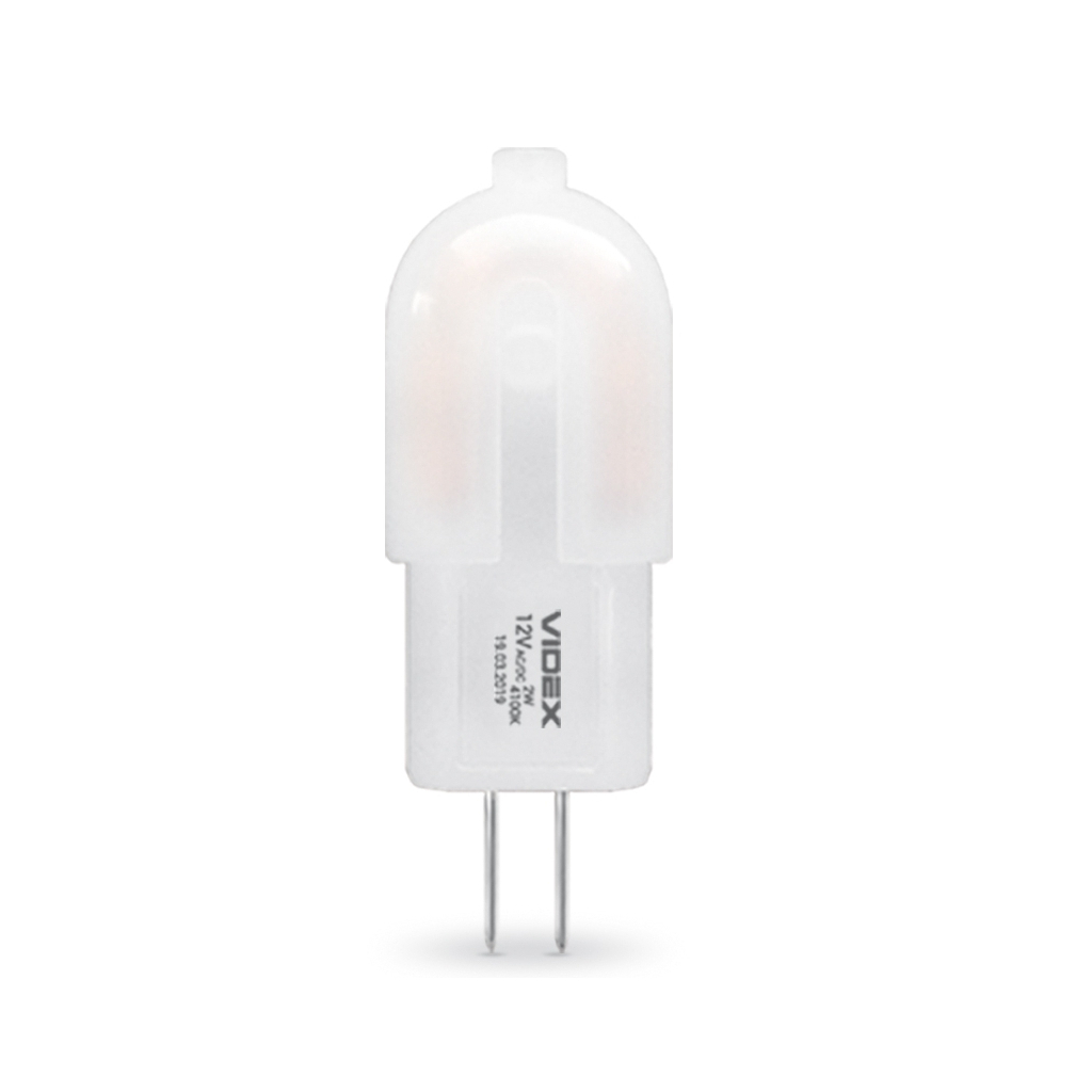Лампочка Videx G4C 12V 2W G4 4100K (VL-G4C-02124)