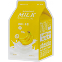 Маска для обличчя A'pieu Banana Milk One-Pack 21 г (8806185797573)