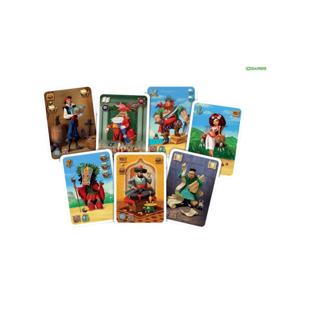 Настільна гра IGames Пірати 7 морів, українська (4820166180066, 1502) Настільна гра IGames Пірати 7 морів, українська (4820166180066, 1502)