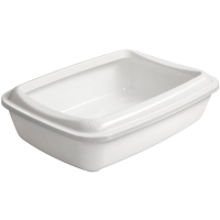 Toilet for cats AnimAll CNR-106 with a spatula 50x37x13.5 cm white (2000981202491)