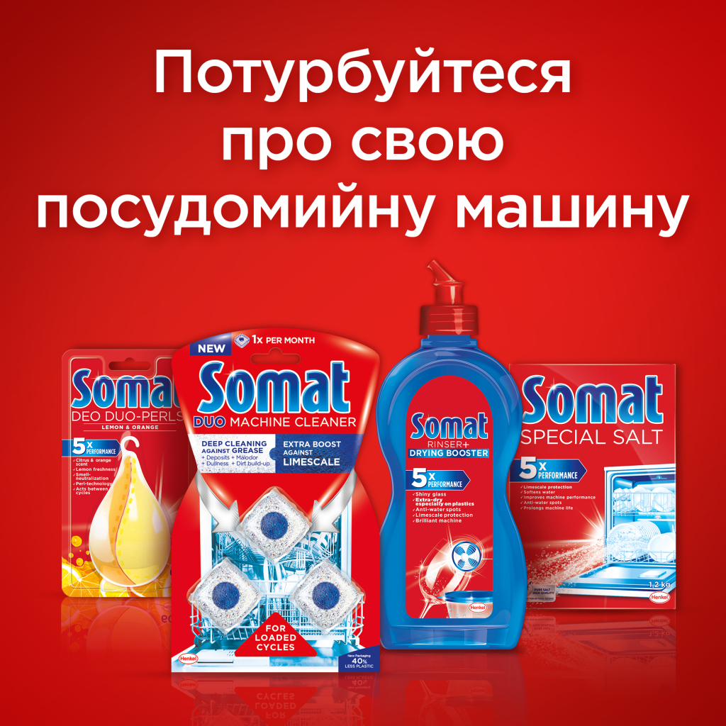 Таблетки для посудомийних машин Somat Gold 34 шт. (9000101577105/9000101808209)