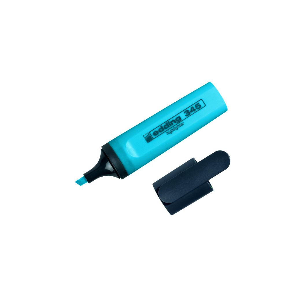 Маркер Edding текстовий Highlighter 2-5 мм Блакитний (e-345/10) Маркер Edding текстовий Highlighter 2-5 мм Блакитний (e-345/10)