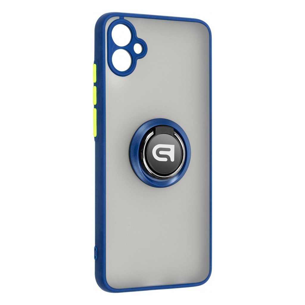 Чохол до мобільного телефона Armorstandart Frosted Matte Ring Samsung A04e (A042) Navy Blue (ARM68348) Чохол до мобільного телефона Armorstandart Frosted Matte Ring Samsung A04e (A042) Navy Blue (ARM68348)