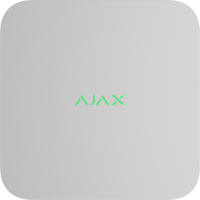 Реєстратор для відеоспостереження Ajax NVR_8 white