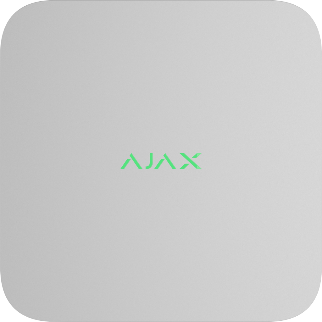 Реєстратор для відеоспостереження Ajax NVR_8 white