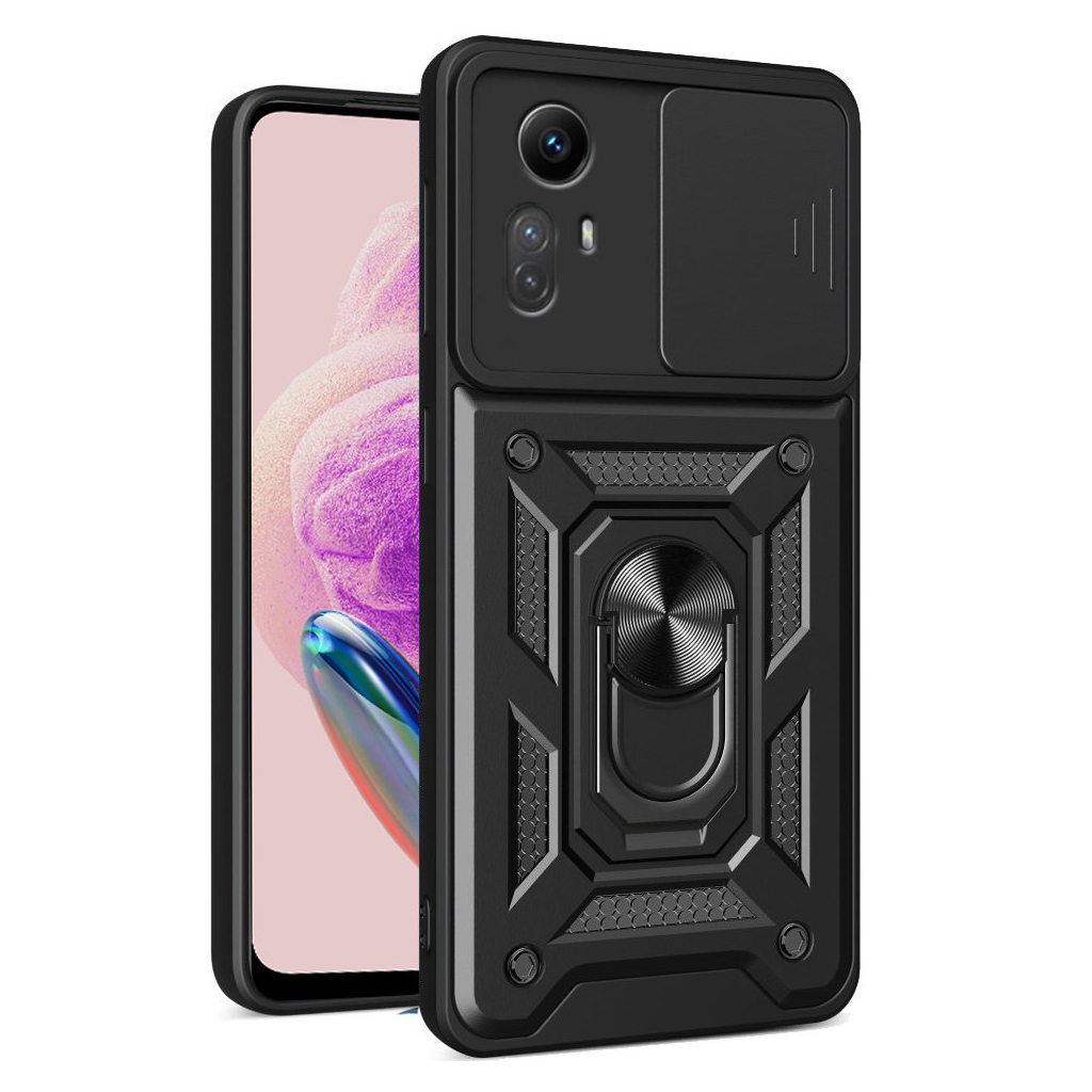 Чохол до мобільного телефона BeCover Military Xiaomi Redmi Note 12S Black (710008) Чохол до мобільного телефона BeCover Military Xiaomi Redmi Note 12S Black (710008)