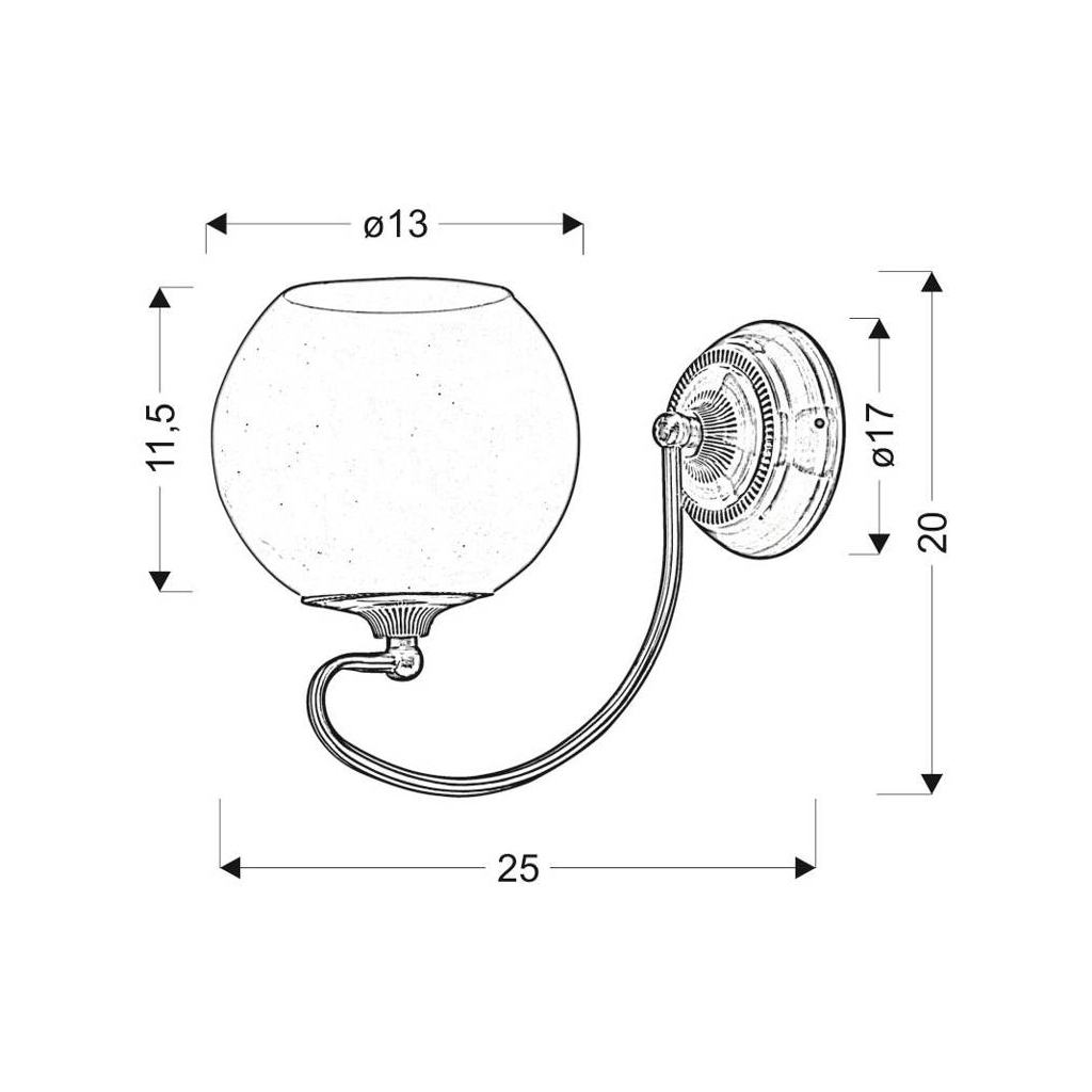 Бра Candellux 21-69344 ORBIT (21-69344)