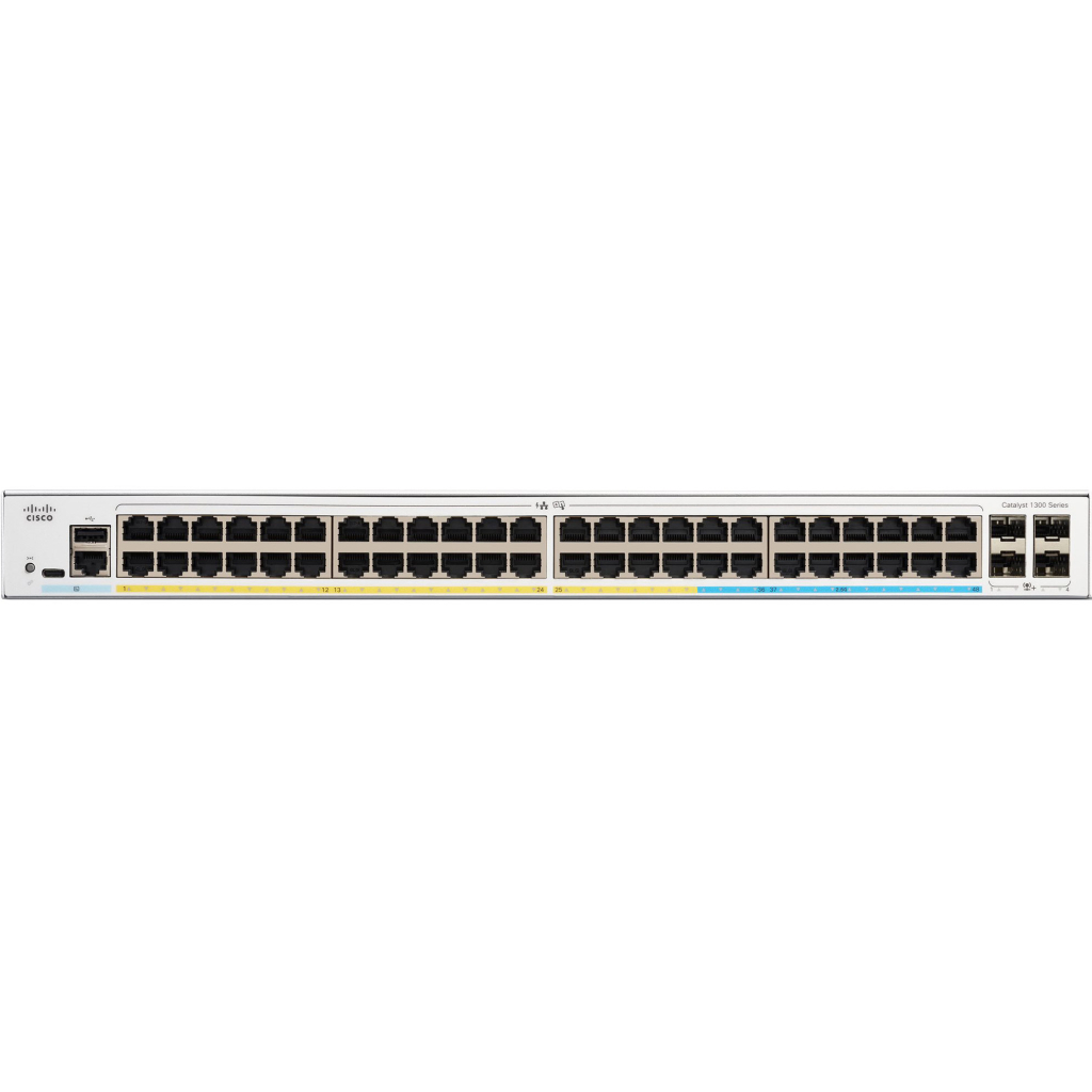 Комутатор мережевий Cisco C1300-48P-4G